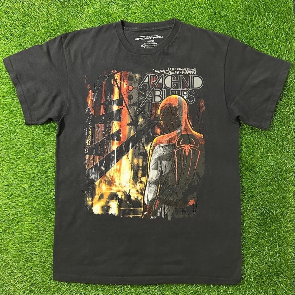 2012 The Amazing Spider-Man Arachnid Abilities Movie Promo Graphic Tee